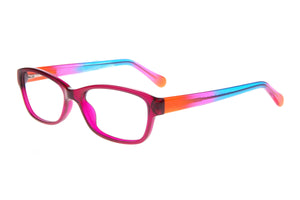 Retro Rainbow Children's Blue Light Computer Glasses